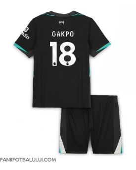 Liverpool Cody Gakpo #18 Echipament de Fotbal Replică 2024-25 Copii Deplasare (+ Șorturi)